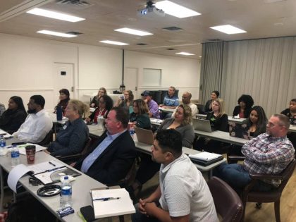 New Member orientation group picture at FHAAR